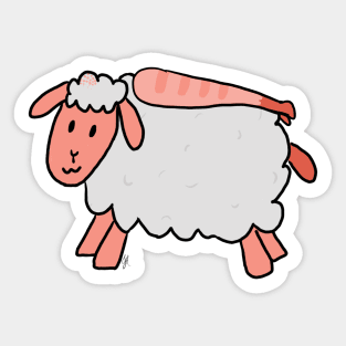 Ebi the Susheep Sticker